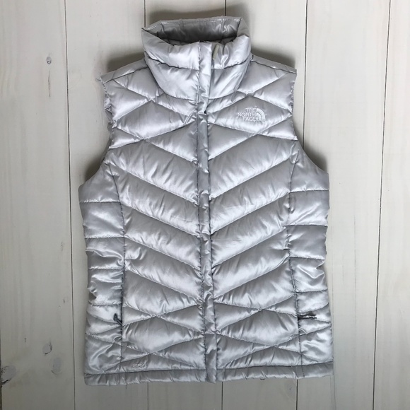 The North Face Jackets & Blazers - The North Face Women's 550 Down Vest Silver XS